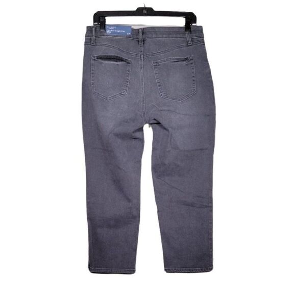 TalbotsâFlawlessâGray SlimâCroppedâJeansâSzâ10P - Picture 2 of 9